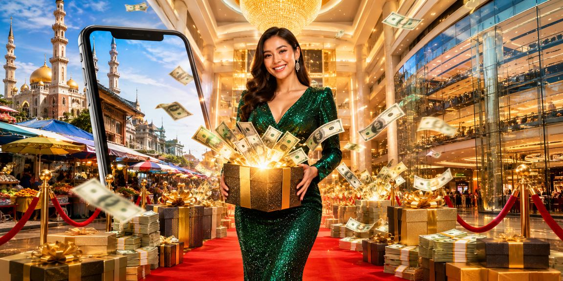Kota Bharu mobile casino player checking 757 VIP status on their phone